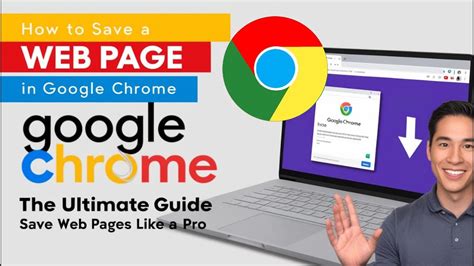 How to Save Web Pages in Google Chrome