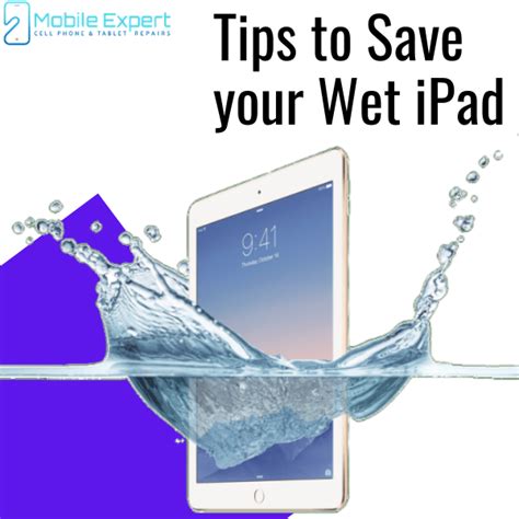 How to Save Your Wet iPad