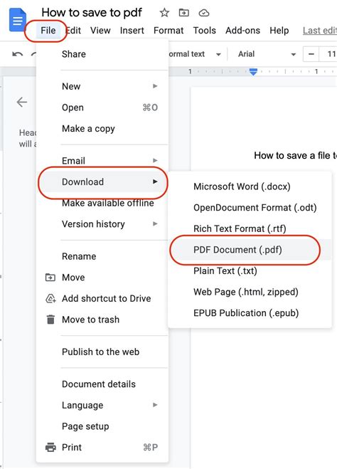 How to Save a Google Doc as a PDF - freeCodeCamp.org