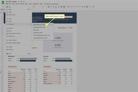 How to Save a Google Spreadsheet to Desktop