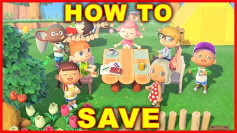 How to Save in Animal Crossing