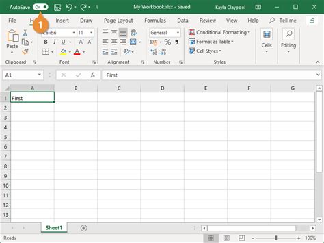 How to Save in Excel CustomGuide