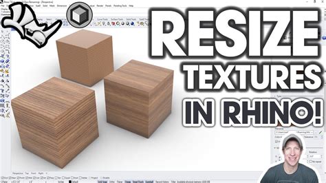 How to Scale Material Textures in Rhino and Vray