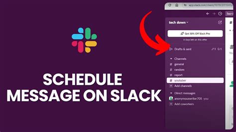 How to Schedule Messages in Slack - YouTube