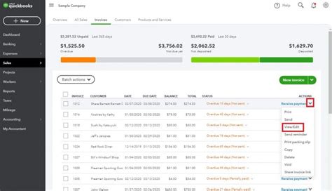 How to Schedule Recurring Invoices in QuickBooks Online