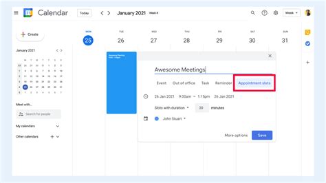 How to Schedule Time Slots Using Google Calendar