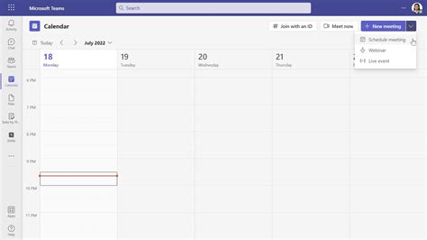 How to Schedule a Meeting in Microsoft Teams