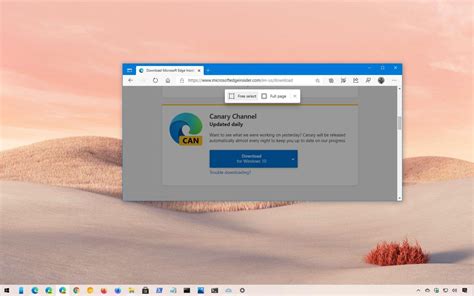 How to Screenshot on Microsoft Edge