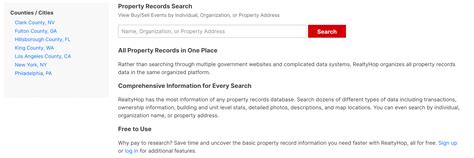How to Search Public Property Records RealtyHop Blog