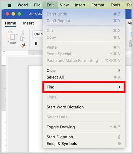 How to Search for a Word on Mac