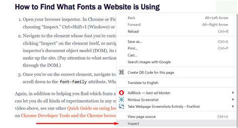 How to See What Fonts a Website is Using • WPShout