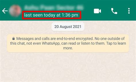 How to See When Someone Was Last Active on WhatsApp