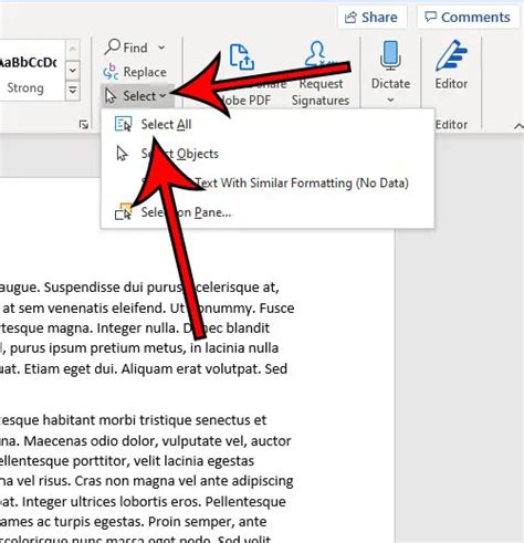 How to Select All in Word for Office 365 Solve Your Tech
