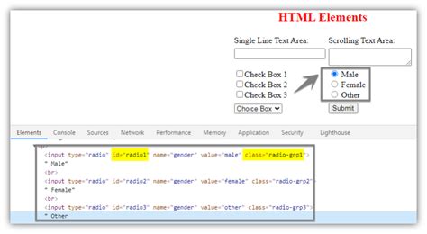 How to Select a Radio Button In Selenium WebDriver