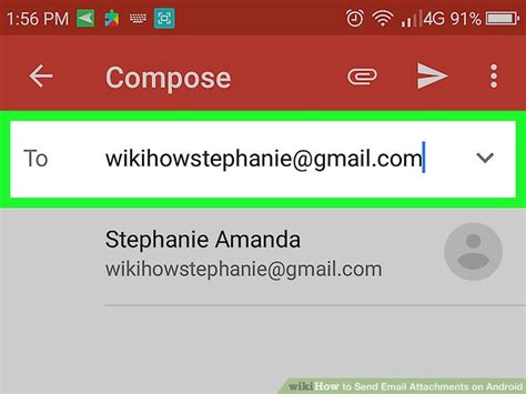 How to Send Email Attachments on Android (with Pictures)