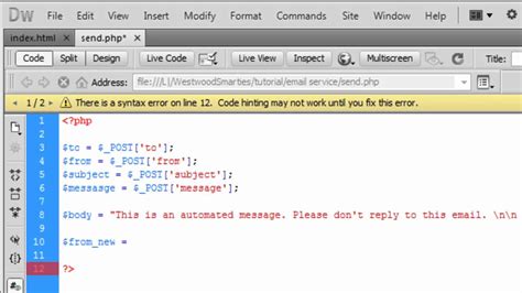 How to Send Email From a PHP Script