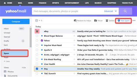 How to Send Spam to the Spam Folder in Yahoo Mail