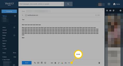 How to Send a Message in Plain Text From Yahoo Mail