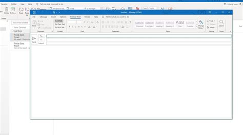 How to Send a Plain Text Message in Outlook