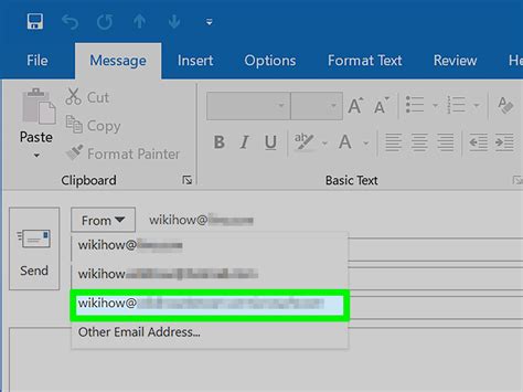 How to Send an Email With Any From Address in Outlook