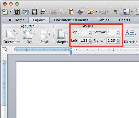 How to Set 1 Inch Margins in Word 2011 Solve Your Tech
