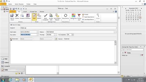 How to Set Reminders in Microsoft Outlook YouTube