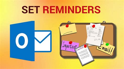 How to Set Reminders in Outlook YouTube