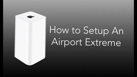How to Set Up Apple AirPort Express