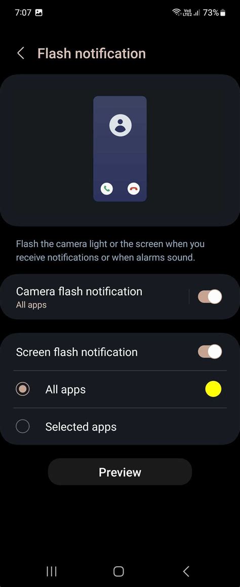 How to Set Up Flash Light Notifications on Your Phone