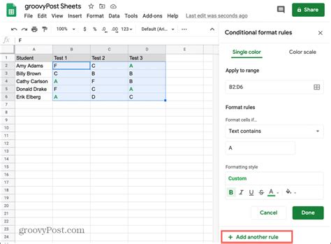 How to Set Up Multiple Conditional Formatting Rules in Google Sheets