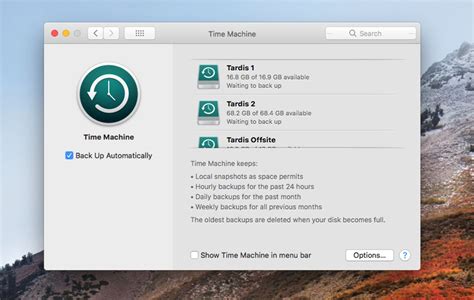 How to Set Up Time Machine With Multiple Drives