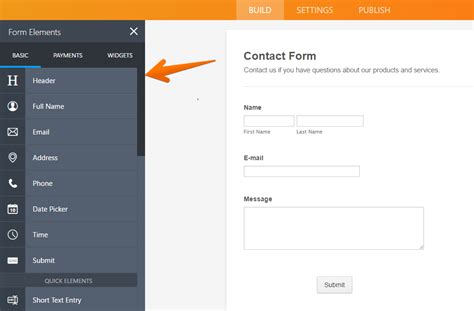 How to Set Up a Contact Form in JotForm