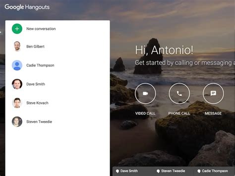 How to Set Up a Google Hangout Through Your Web Browser