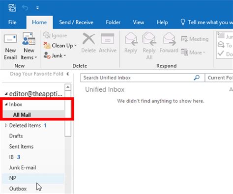 How to Set Up an All Mail Folder in Outlook
