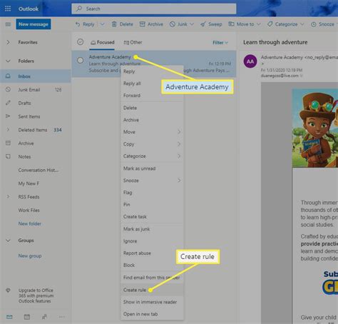 How to Set Up an Incoming Mail Filter in Windows Live Hotmail