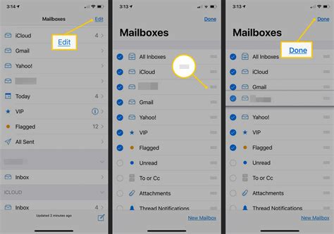 How to Set Up and Rearrange Folder Shortcuts in iOS Mail