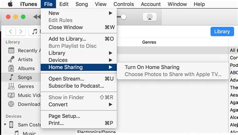 How to Set Up and Use Home Sharing in iTunes