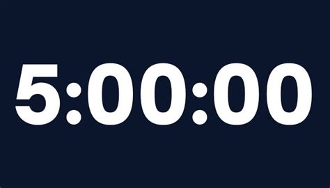 How to Set a 5 Hour Timer Online