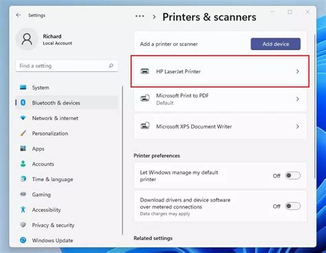 How to Set a Default Printer in Windows 11