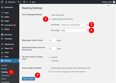 How to Set your WordPress Homepage the Right Way CyberChimps