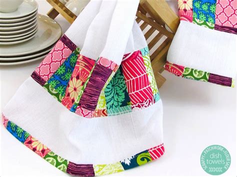 How to Sew: Dish Towels - Really Handmade