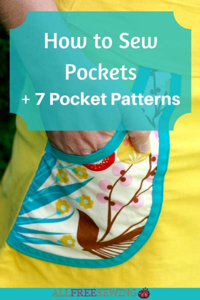 How to Sew Pockets + 7 Pocket Patterns