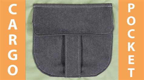 How to Sew a Cargo Pocket Pattern and Assembly YouTube