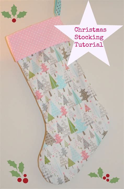 How to Sew a Christmas Stocking With Free Pattern