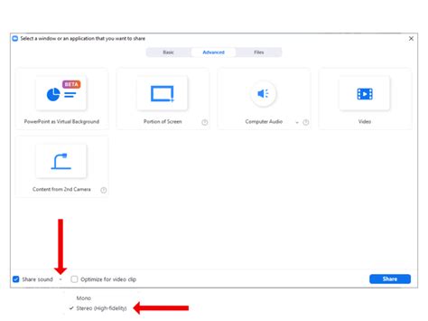 How to Share Audio on Zoom
