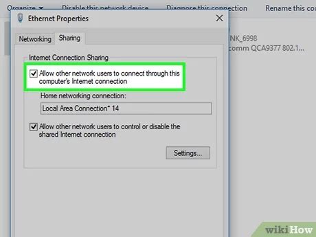 How to Share Internet Access