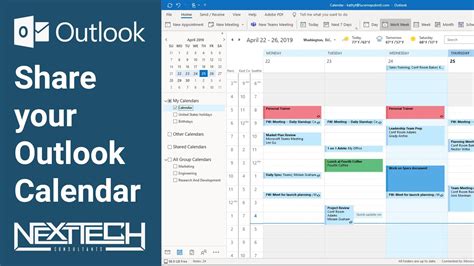 How to Share Your Calendar on Outlook Desktop YouTube