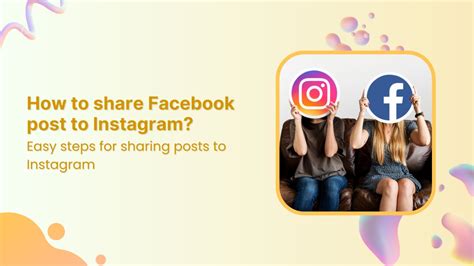 How to Share a Facebook Post to Instagram