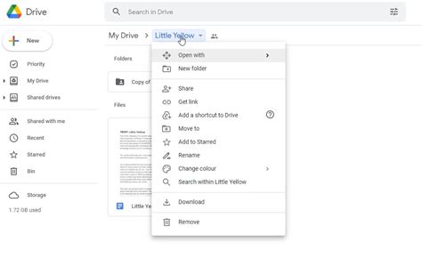 How to Share a Folder of Google Drive