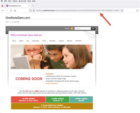 How to Share a Single Page of OneNote and Get a Static Web Link